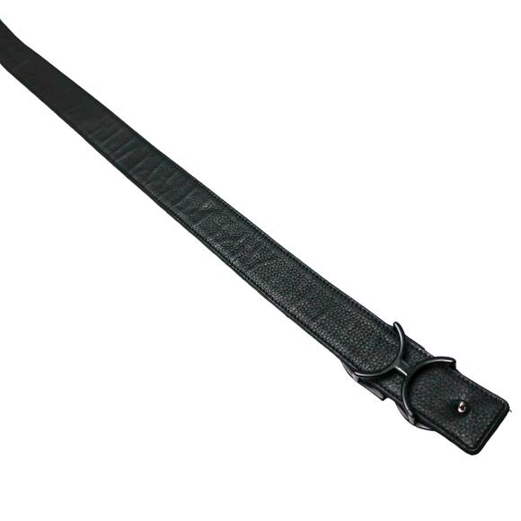 Dior Belt Reversible Oblique Jacquard Navy Black with Buckle 36" - Picture 7 of 11